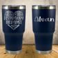 Personalized Respiratory Therapist Tumbler 30oz Custom Laser Engraved Cup