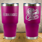 Personalized Laser Engraved Tumbler 30oz Cheerleading Gift for Cheerleaders, Coaches & Cheer Moms