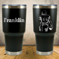 Personalized Laser Engraved Tumbler 30oz Football Player Gift for Players, Coaches & Fans