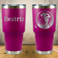 Personalized Female Golf Tumbler 30oz Custom Laser Engraved Cup