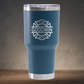 Personalized Firefighter Monogram Travel Tumbler 30 oz - Laser Engraved