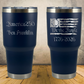 Personalized Laser Engraved Tumbler 30oz 1776–2026 USA We The People