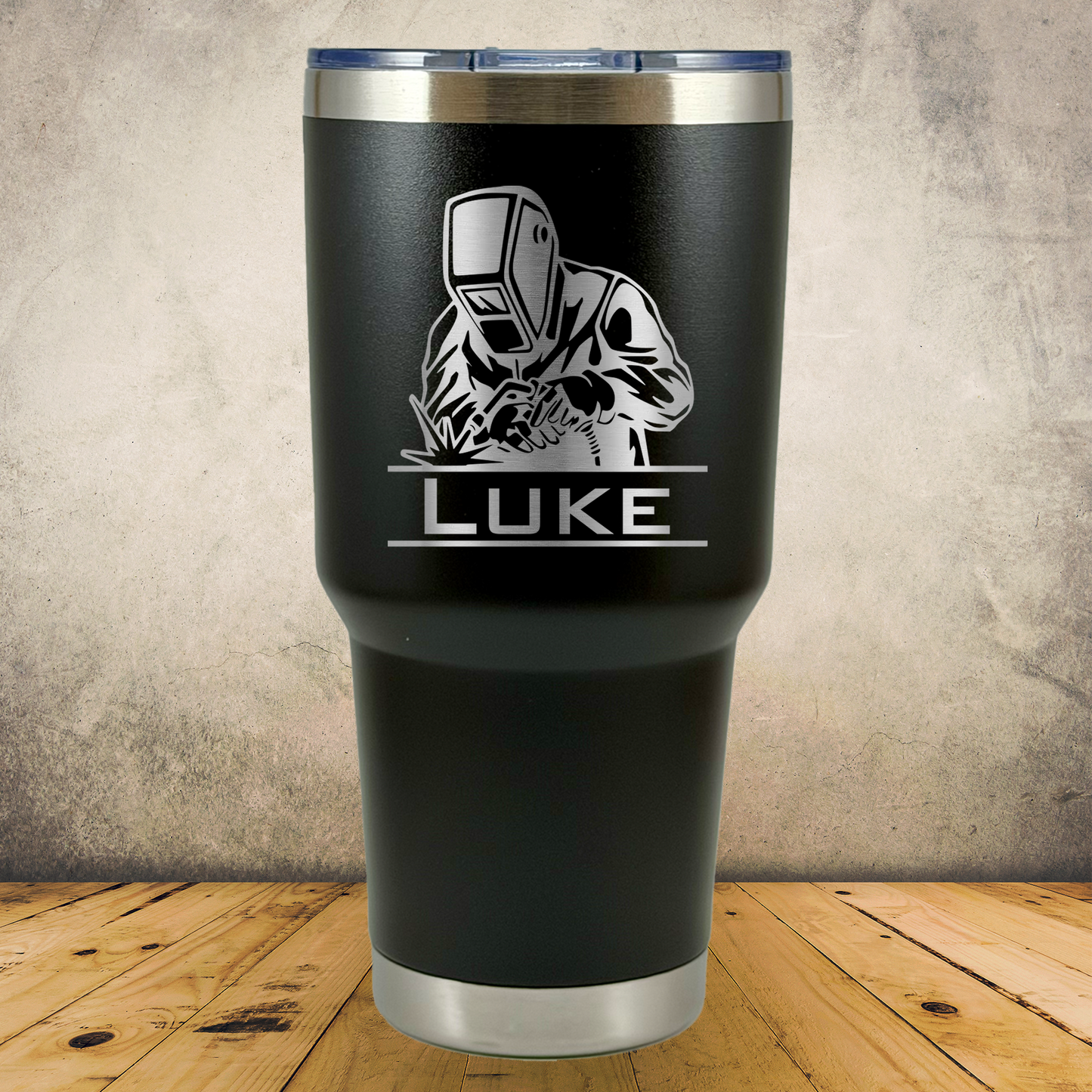 Personalized Laser Engraved Tumbler 30oz for Welders, Fabricators & Metalworkers
