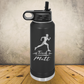 Personalized Laser Engraved Water Bottle 20/32oz Track, Cross Country and Marathon Runner