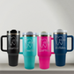 Personalized Dentist Tumbler, Custom Laser Engraved 40oz Stainless Steel Cup with Handle