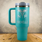 Personalized Nurse Practitioner Tumbler 40oz Custom Stainless Steel Laser Engraved Tumbler w/ Handle, Medical Gift for Physician, MD, Doctor, Surgeon, Doctor Appreciation Gift (Copy)