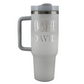 Personalized Employee of the Month Tumbler 40oz Custom Laser Engraved Cup w/Handle
