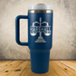 Personalized Lawyer Tumbler 40oz Custom Laser Engraved Cup w/Handle