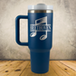 Personalized Music Teacher Tumbler 40oz Custom Laser Engraved Cup w/Handle