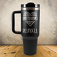 Personalized Phlebotomist Tumbler 40oz Custom Laser Engraved Cup w/Handle
