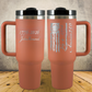Personalized Laser Engraved Tumbler with Handle 40oz 1776–2026 USA 250th Anniversary