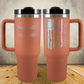 Personalized Laser Engraved Tumbler with Handle 40oz 1776–2026 USA We The People