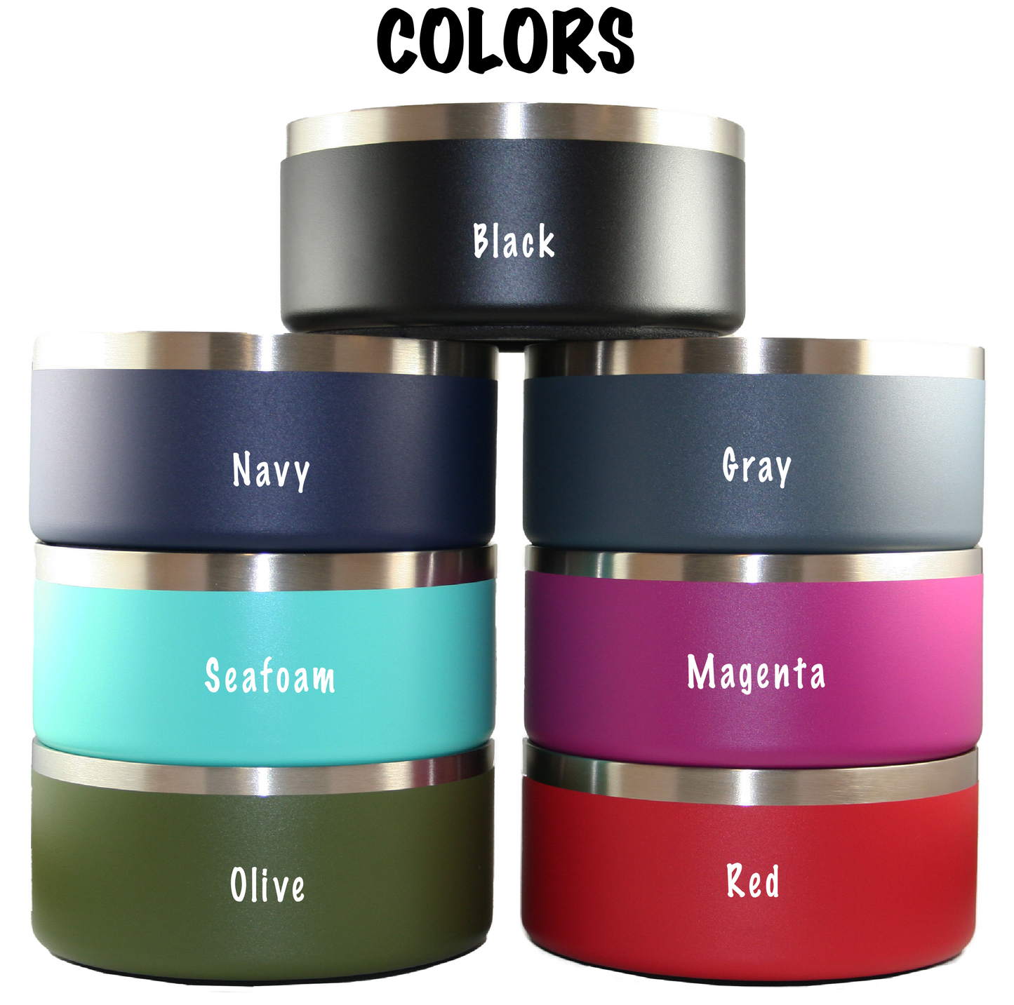 Personalized Pet Bowl Pawsome - Laser Engraved