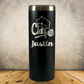 Personalized Chef Tumbler 20oz Skinny Custom Laser Engraved Cup