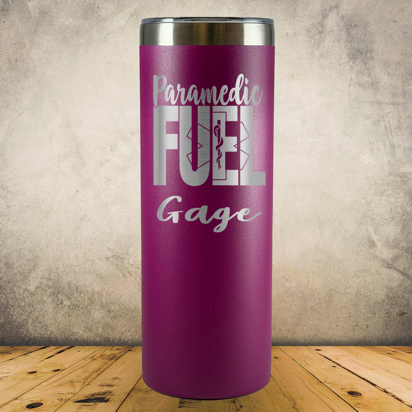Personalized Paramedic 20oz Skinny Tumbler, Custom EMT & EMS Gift, Laser Engraved Stainless Steel Travel Mug, First Responder Cup (Copy) (Copy)