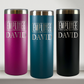 Personalized Employee of the Month Tumbler 20oz Skinny Custom Laser Engraved Cup