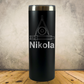 Personalized Engineer Tumbler 20oz Skinny Stainless Steel Laser Engraved Cup, Custom Insulated Travel Mug for Engineers, Engineering Gift
