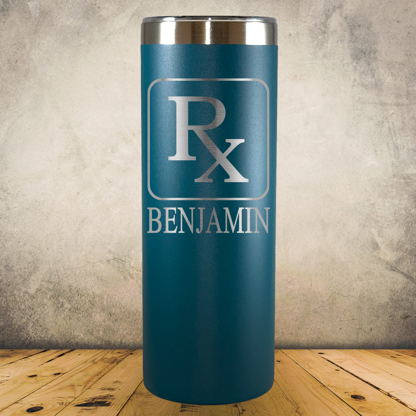 Personalized Pharmacist Tumbler 20oz Skinny Stainless Steel Cup, Custom Laser Engraved Pharmacy Gift, Pharmacist Appreciation Gift, Custom Insulated Travel Mug for RPh, Pharmacy Technician