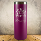 Personalized Phlebotomist Tumbler 20oz Skinny Custom Laser Engraved Cup