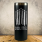 Personalized Pilot Tumbler, 20oz Skinny Stainless Steel Laser Engraved Travel Mug, Custom Aviation Gift for Air Force and Navy Pilot