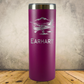 Personalized Laser Engraved Tumbler 20oz Skinny for Cessna Airplane and Aviation Gift for Pilots