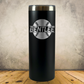 Personalized Baseball and Softball Tumbler, Custom Laser Engraved 20oz Skinny Stainless Steel Cup