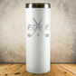 Personalized Golf Split Monogram Skinny Tumbler - Laser Engraved