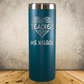 Personalized Laser Engraved Tumbler 20oz Skinny Teacher Appreciation or Back to School Gift