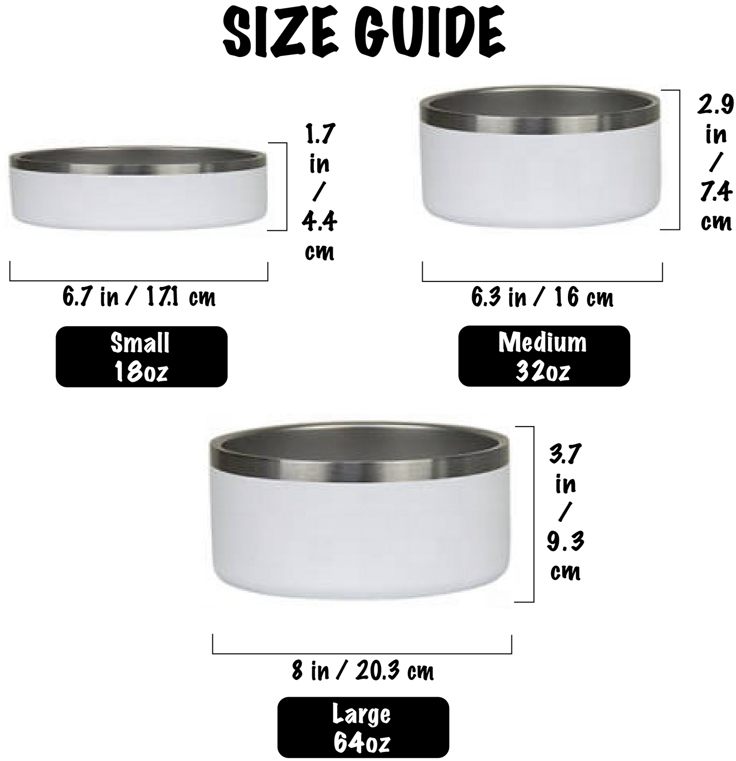 Personalized Pet Bowl Pawsome - Laser Engraved