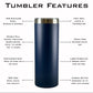 Personalized Husband and Wife Tumblers Set of 2 For Mr and Mrs, Couples, Custom 20oz Skinny Mugs, Laser Engraved Stainless Steel Cups (Copy)