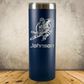 Personalized Laser Engraved Tumbler 20oz Skinny for Hockey Player, Coaches & Fans