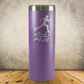Personalized Laser Engraved Tumbler 20oz Skinny Track, Cross Country and Marathon Runner