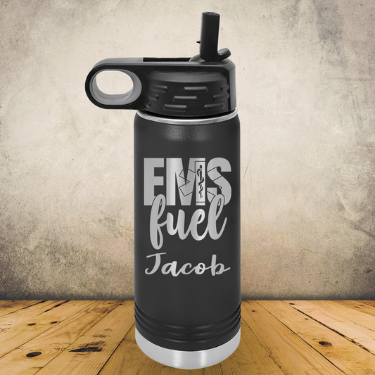 Personalized EMS Water Bottle 20oz or 32oz Custom EMT & Paramedic Tumbler, Laser Engraved Stainless Steel Travel Mug, First Responder Cup (Copy) (Copy) (Copy)