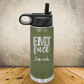 Personalized EMT Water Bottle 20oz or 32oz Custom Paramedic & EMS Tumbler, Laser Engraved Stainless Steel Travel Mug, First Responder Cup (Copy) (Copy)