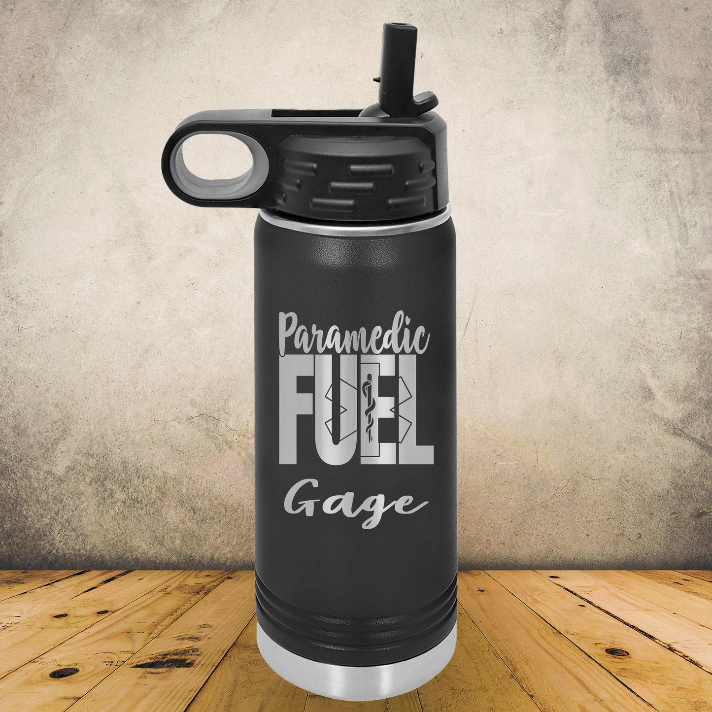 Personalized Paramedic Water Bottle 20oz or 32oz Custom EMT & EMS Tumbler, Laser Engraved Stainless Steel Travel Mug, First Responder Cup (Copy) (Copy)
