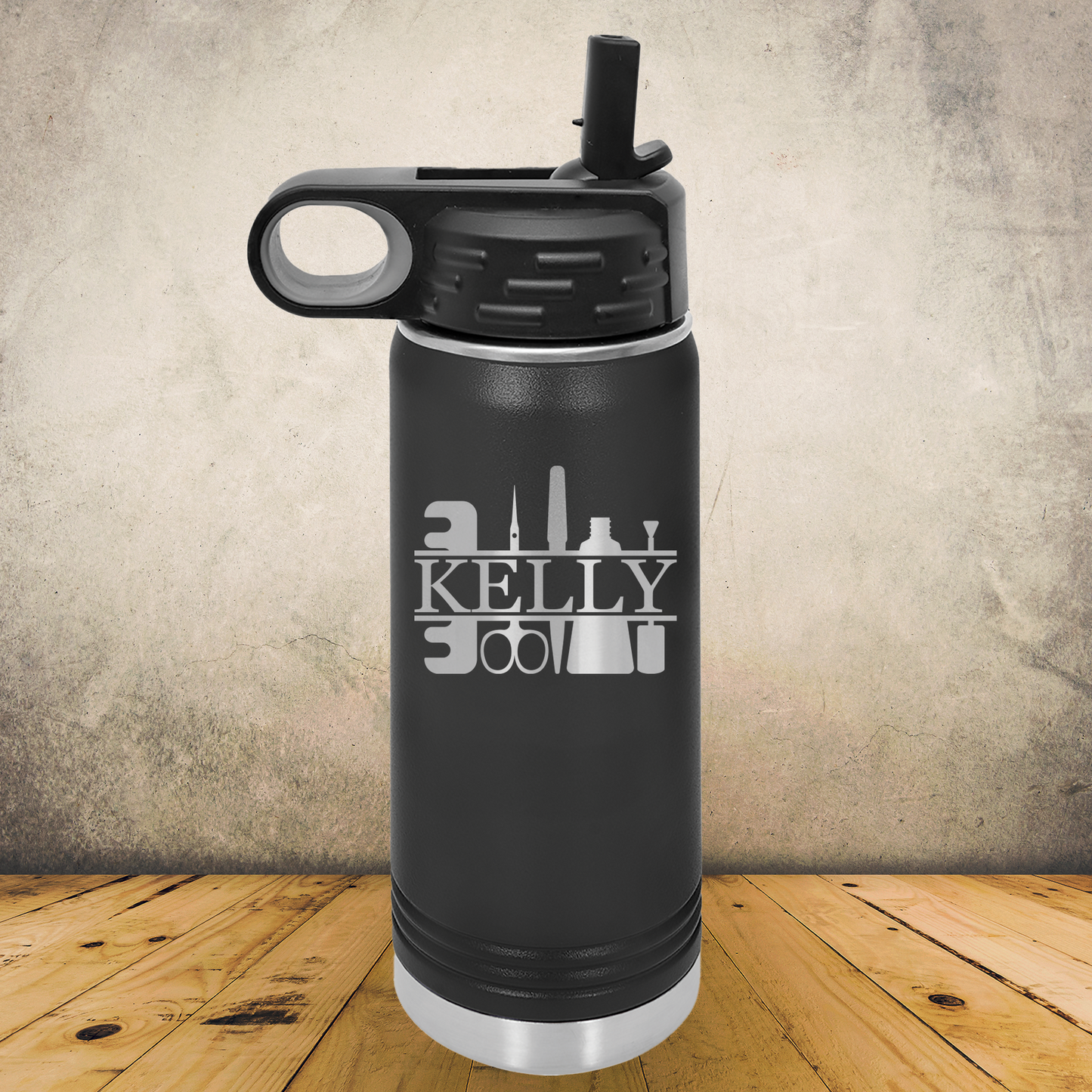 Personalized Manicurist Water Bottle 20/32oz Custom Laser Engraved Tumbler