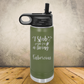 Personalized Phlebotomist Water Bottle 20/30oz Custom Laser Engraved Tumbler