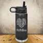 Personalized Physical Therapist Water Bottle 20/32oz Custom Laser Engraved Tumbler