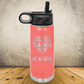 Personalized Laser Engraved Water Bottle 20/32oz Teacher Appreciation or Back to School Gift