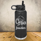 Personalized Chef Water Bottle 20/32oz Custom Laser Engraved Tumbler