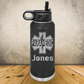 Personalized Paramedic Water Bottle 20oz or 32oz Custom EMT & EMS Tumbler, Laser Engraved Stainless Steel Travel Mug, First Responder Cup