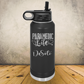 Personalized Paramedic Water Bottle 20oz or 32oz Custom EMT & EMS Tumbler, Laser Engraved Stainless Steel Travel Mug, First Responder Cup (Copy)
