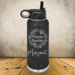 Personalized Music Teacher Water Bottle 20/32oz Custom Laser Engraved Tumbler