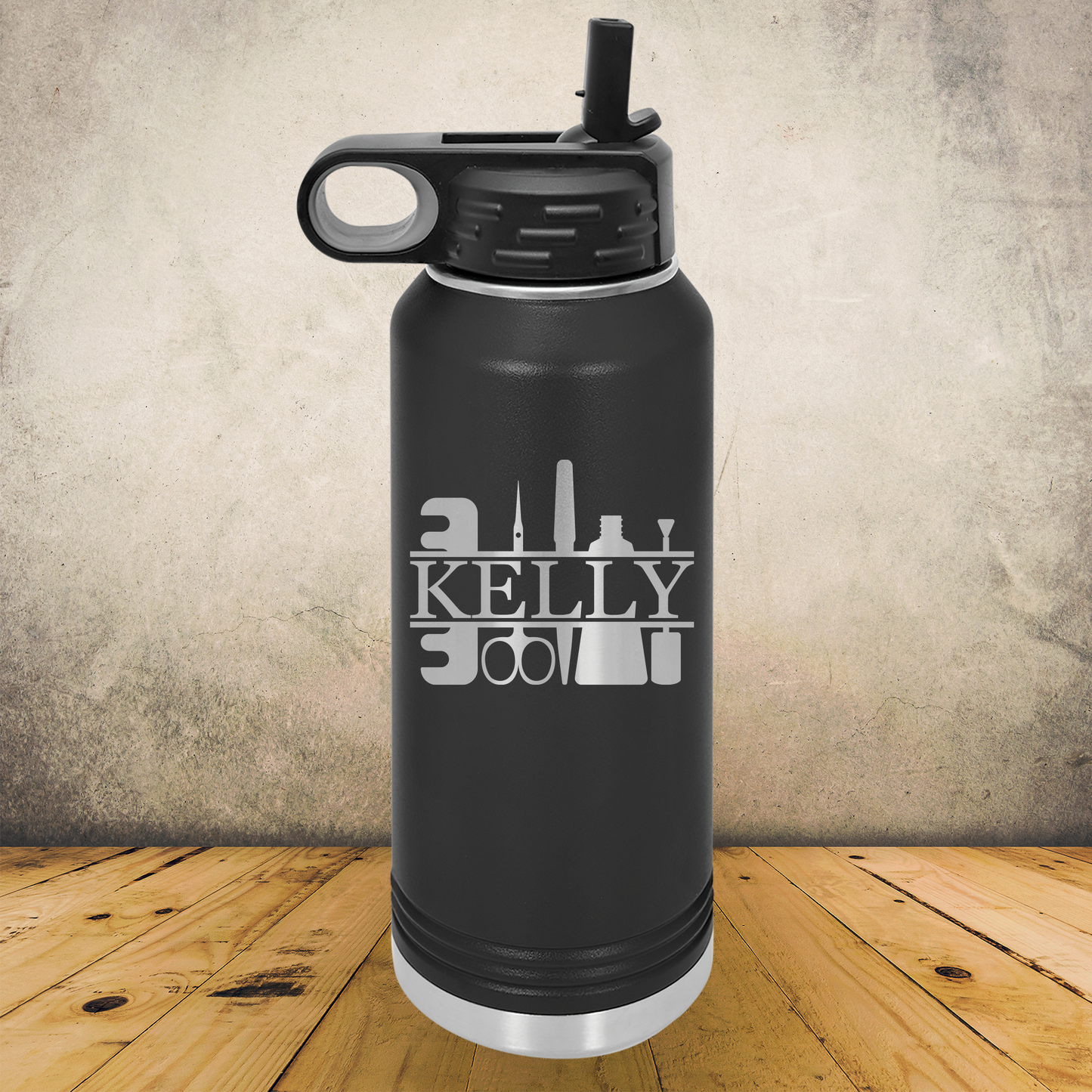 Personalized Manicurist Water Bottle 20/32oz Custom Laser Engraved Tumbler