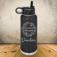 Personalized Occupational Therapist Water Bottle 20/32oz Custom Laser Engraved Tumbler