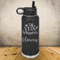 Personalized Phlebotomist Water Bottle 20/30oz Custom Laser Engraved Tumbler