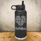 Personalized Physical Therapist Water Bottle 20/32oz Custom Laser Engraved Tumbler