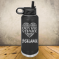 Personalized Postal Service Worker Water Bottle 20/32oz Custom Laser Engraved Tumbler
