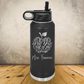 Personalized Laser Engraved Water Bottle 20/32oz for School Office Clerical, Secretary Appreciation Gift, Administrative Assistant Present, Office Managers, End of School Year Gift