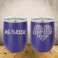 Personalized Laser Engraved Wine Tumbler for Teachers, School Counselors & Staff Appreciation